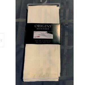 Cloth Napkins, 19 x 19", Set of 4 Origins Microfiber Soft Pink